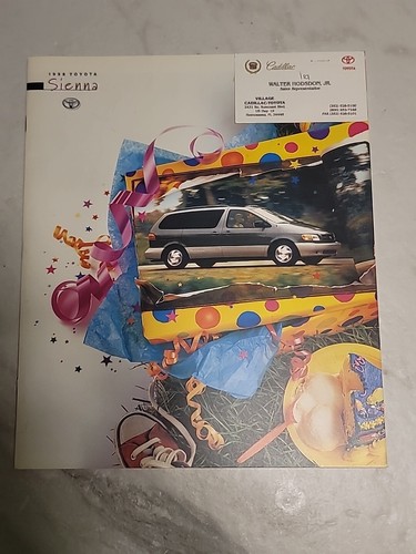 1998 toyota sienna - 1998,