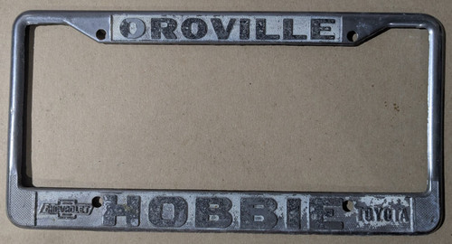 Vtg metal oroville california - metal,