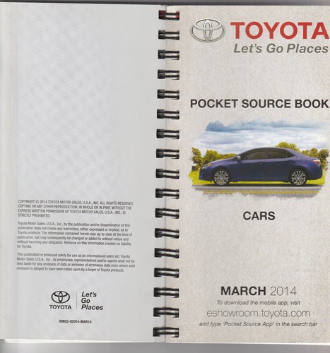 Toyota dealer pocket source - pocket,