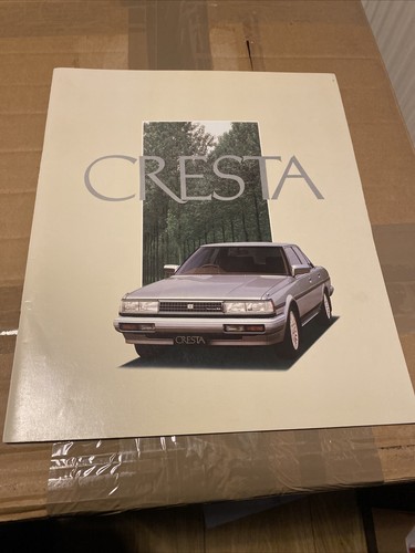 Toyota cresta jdm brochure - toyota,
