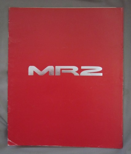 Toyota mr2 sw21 - toyota, brochure
