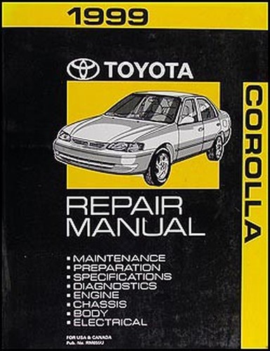 1999 toyota corolla repair - toyota,