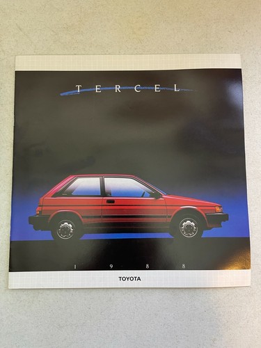 1988 toyota tercel - tercel, deluxe